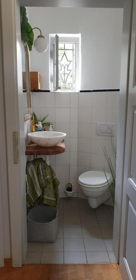Little Escape Im Jugendstil Poolhaus - Wc Und Dusche Im Nebenhaus Villa Würzburg Eksteriør billede